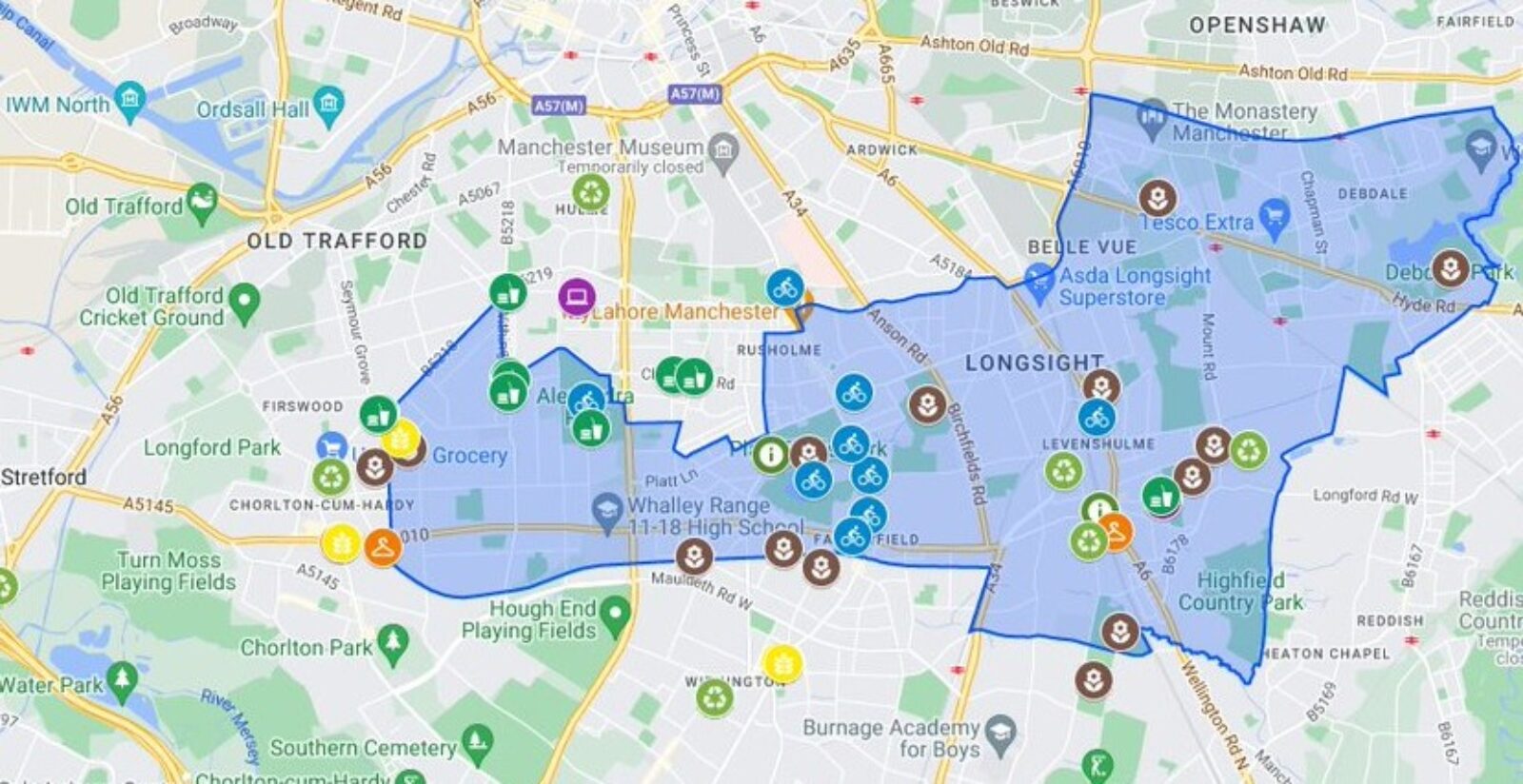 Gorton Goes Green Eco-Map 