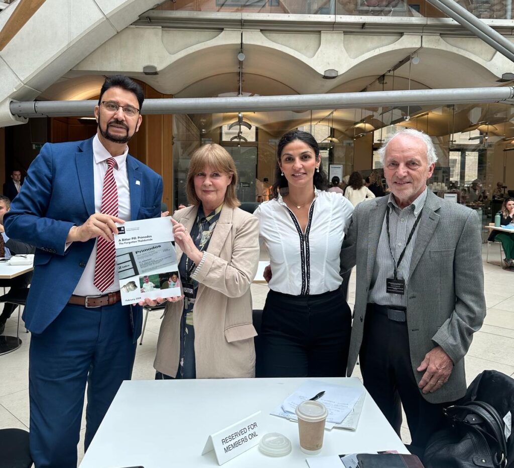 Afzal Khan MP with Marie Lyon